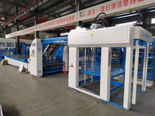 Machine de montage automatique de papier de 1700*1700 mm feuille à feuille pour boîte ondulée