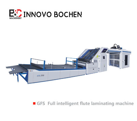 GFS1700 Machine de laminage à flûte avec fonction de surveillance vidéo et de mémoire de commande