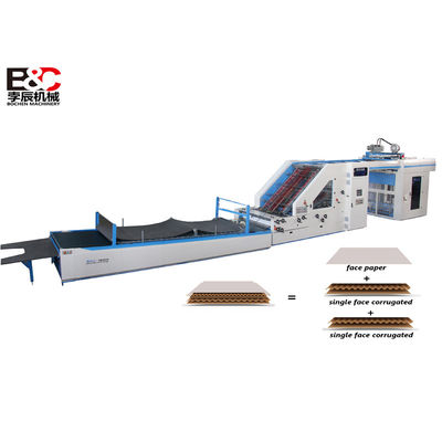 La machine de laminage automatique à flûte à 5 plissés servo 150 m/min