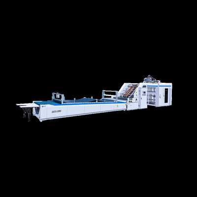 Vitesse maximale de stratification 200mmin Machine de stratification automatique à flûte Traitement de l'épaisseur du papier supérieur 150800gsm Processus de stratification