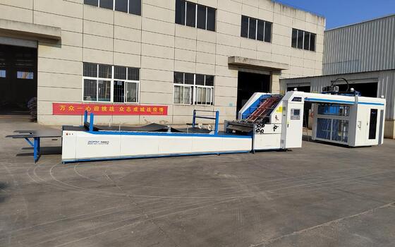 Automatic Flute Laminator Machine for Corrugated Paperboard Lamination and Litho Laminating Delivering Packaging Solutions