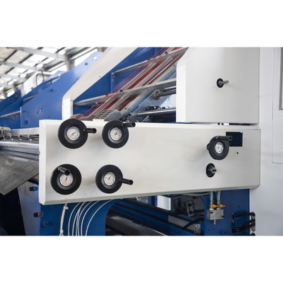 Machine à coller en carton à flûte de carton à laminaison avec support multifonctionnel