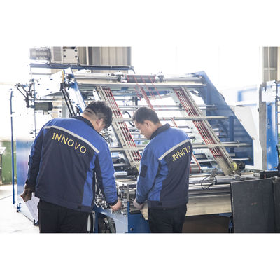 Détection automatique de la surface et du fond du papier machine de laminage à flûte à grande vitesse