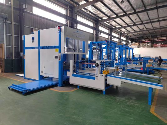 Appareil automatique pour empiler et collecter des palettes de papier ondulé