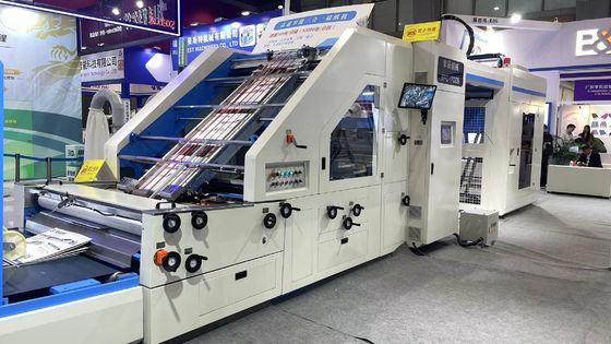 Sfc feuille ondulée à feuille 5 plies machine de stratification à flûte avec contrôle servo à grande vitesse