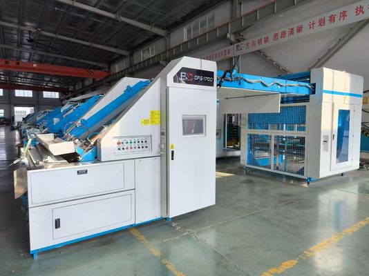 GFS 200m/min Machine de laminage à flûte à grande vitesse Appareil d'alimentation et de commande servo pour la carte courbée ondulée