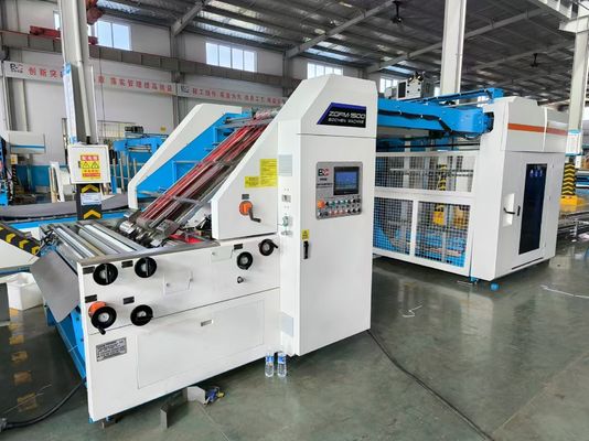 Machine de laminage automatique à flûte à haute vitesse 180 m/min