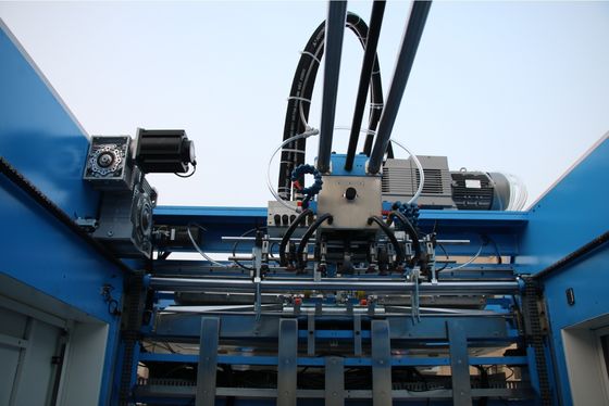 Appareil de laminage à flûte à grande vitesse pour panneaux ondulés courbés avec technologie avancée
