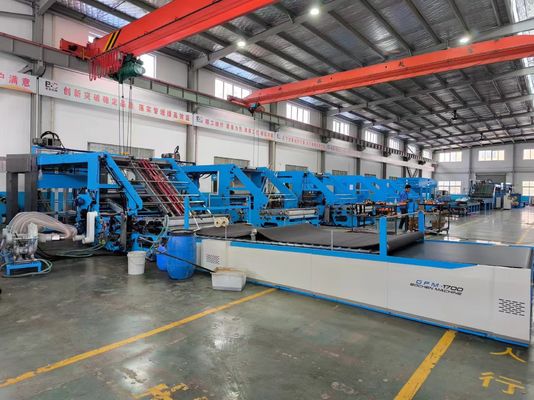 Machine de laminage de feuille à feuille pour papier ondulé avec correction automatique et contrôle servo à grande vitesse