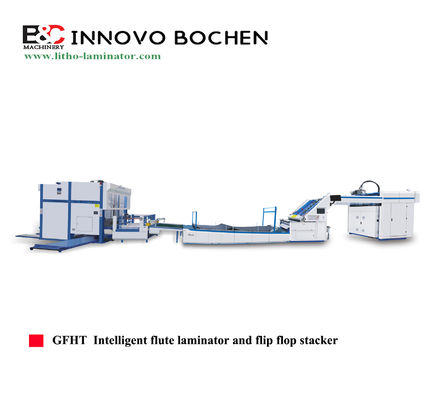 GFHT 1500 mm Machine de laminage de carton à grande vitesse 50 feuilles/min