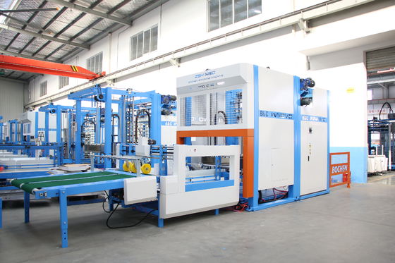 Machine d'empilage automatique à haute production pour flip-flops pour la production de carton ondulé avec une vitesse de 12000 pièces/heure