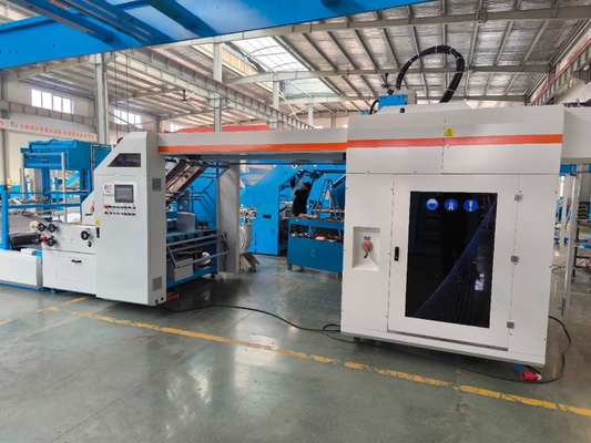 Machine à laminer automatique à flûte à grande vitesse pour la lamination du carton ondulé
