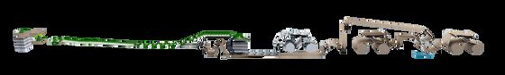 Machine de laminage ondulé à haute vitesse à simple face en ligne avec options de largeur maximale et précision de laminage adaptées aux lignes de production d'emballage