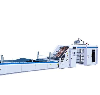 La grande vitesse a ridé la machine de stratification 150m/Min For Corrugated Paperboard ZGFM1500