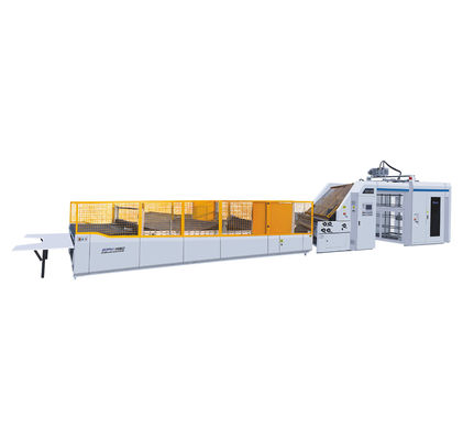 machine à grande vitesse Ligne de contre-collage de 1500x1500mm 160m/Min 20kw pour le carton ondulé avec le bouclier de la CE