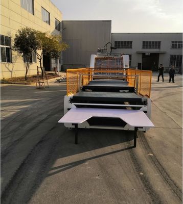 feuille à grande vitesse de carton ondulé de la cannelure 22kw de 0.8mm de machine automatique de lamineur à couvrir