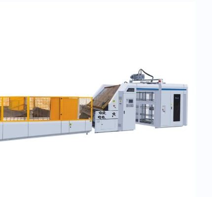 La machine automatique de stratification de cannelure avec du CE a lancé 1700x1700mm à grande vitesse