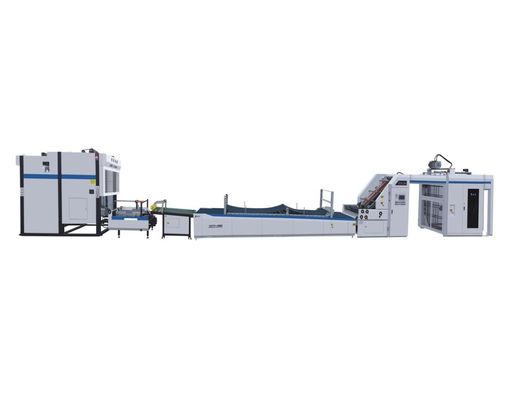 feuille de 1500x15000mm pour feuilleter la machine automatique de stratification de litho de machine avec l'empileur de flop flop