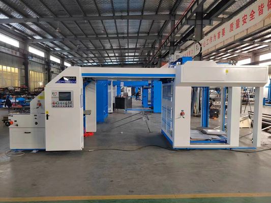 Machine de laminage à la flûte à haute vitesse ondulée