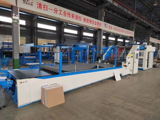 Machine automatique de laminage à la flûte en carton ondulé ZGFM1500 à grande vitesse