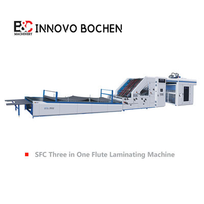 SFC2200 Machine automatique de stratification à la flûte 5Ply Machine de stratification à la flûte pour la fabrication de boîtes ondulées