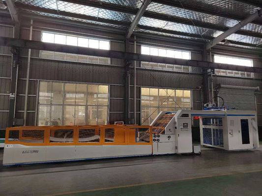 Machine de laminage à haute vitesse entièrement automatique à haute vitesse 180 m/min 3 couches Servo Corrugated Carton Board Flute Laminator