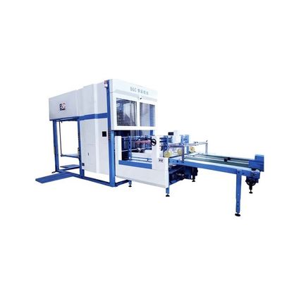 Machine à empiler pour carton ondulé à double palettisation automatique à haut rendement