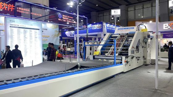 SFC Servo machine à laminer ondulée pour la production à grande vitesse de 2/3/4/5/7 Ply Board
