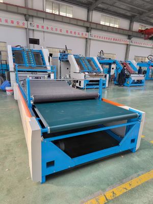Machine de laminage à flûte à grande vitesse avec technologie de servocorrection automatique GFS1500 pour la lamination ondulée