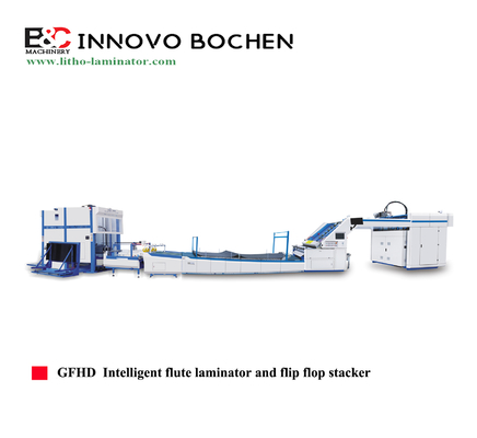 Machine à laminer le carton haute vitesse GFHD 1500, 200 m/min