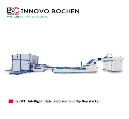 GFHT 1500 mm Machine de laminage de carton à grande vitesse 50 feuilles/min