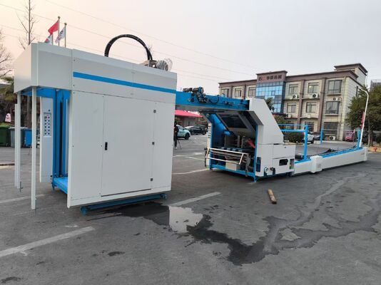 Machine de laminage à flûte à haute vitesse 10 servos Machine de laminage à flûte pour l'industrie des cartons ondulés